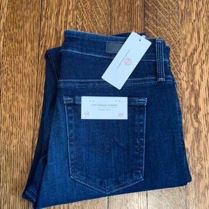 NWT AG Farrah High rise skinny jeans